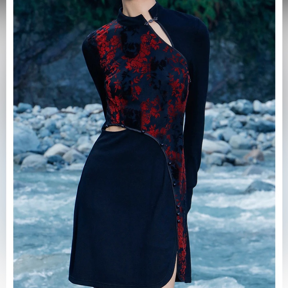 Clons Irregular Cut Dress - Size S (Sold out online)